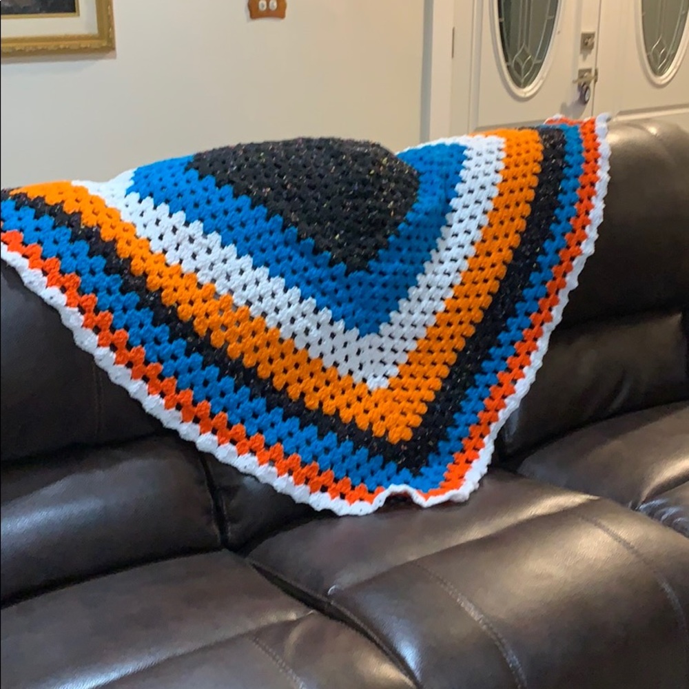 Hand Crochet Quilt/Throw